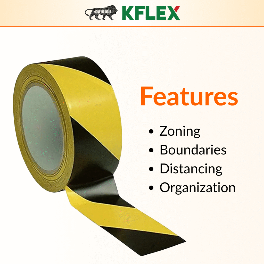 Kflexindia.com, PVC Floor marking tape features